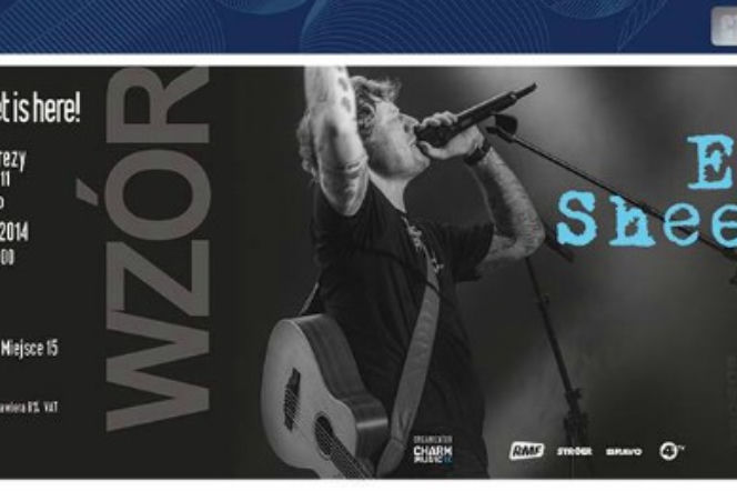 Ed Sheeran bilety na koncert – zasady. Uważajcie na te rzeczy!