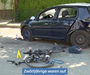 Dinslaken poważny wypadek drogowy. 47-letnia kobieta straciła panowanie nad samochodem i potrąciła trzech dwunastoletnich chłopców jadących na rowerach