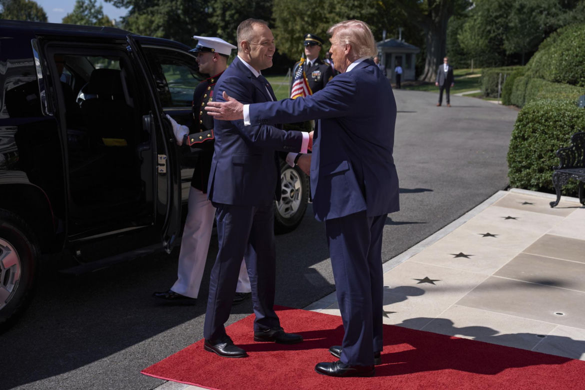 Spotkanie Donalda Trumpa z Karolem Nawrockim