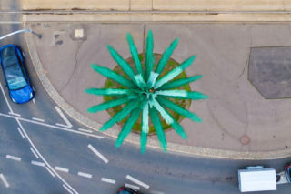 Palma na rondzie de Gaulle'a