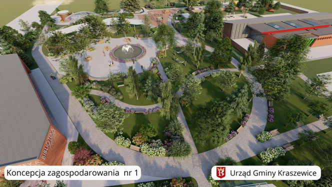 Co powinno powstać w centrum Kraszewic? Gmina zbiera opinie mieszkańców