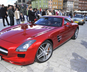 Parada Mercedesów w Warszawie 