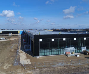 Postępy na budowie lotniska w Radomiu - marzec 2021