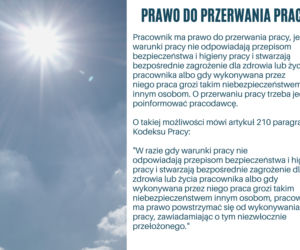 Praca w upale. Co musi zapewnić pracodawca? Jakie przywileje ma pracownik?