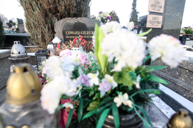 Grób Gierka a 113. rocznicę jego urodzin