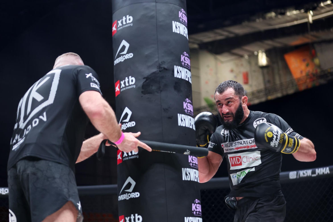 Trening medialny Adamek - Khalidov