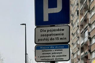 Nowe oznaczenia miejsc dla dostawców