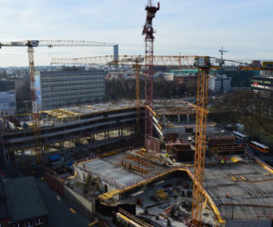 Budowa inwetsycji OVO Wrocław jest już na bardzo zaawansowanym etapie