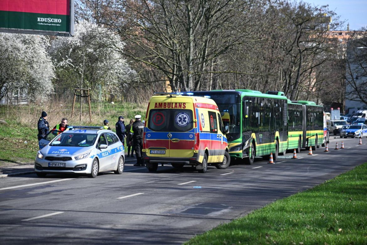 Zderzenie autobusów 