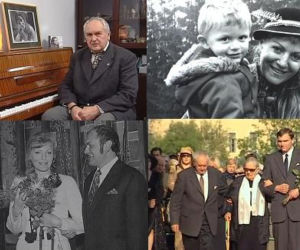 Anna German, Zbigniew Tucholski - mąż German, jej matka Irma Martens-Berner i syn Zbigniew Tucholski junior