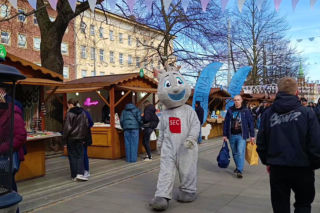 Świąteczny klimat na Alei Kwiatowej w Szczecinie. Jarmark Wielkanocny kusi mieszkańców wyjątkowymi atrakcjami