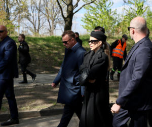 Doda na pogrzebie Łukasza Litewki