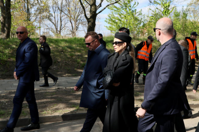 Doda na pogrzebie Łukasza Litewki