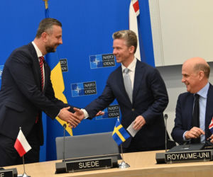 wicepremier - minister obrony narodowej Władysław Kosiniak-Kamysz wziął udział w spotkaniu ministrów obrony NATO w Brukseli