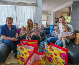 Marszałek odwiedził sześcioraczki z Tylmanowej. Jak teraz wyglądają?