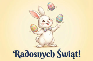 Gify wielkanocne 2026. Nietypowe życzenia wielkanocne do wysłania przez Messengera