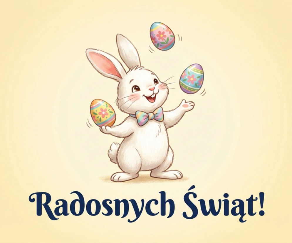 Gify wielkanocne 2026. Nietypowe życzenia wielkanocne do wysłania przez Messengera