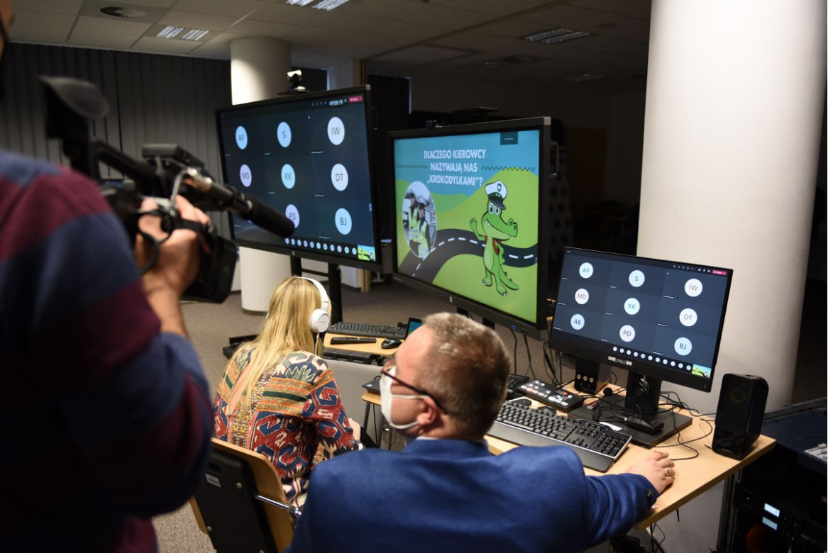 Lekcja BRD online z udziałem Ministra Infrastruktury