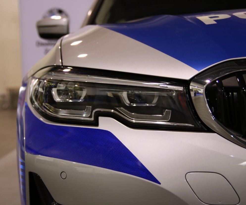 Policyjne radiowozy NA BOGATO! Nowe, oznakowane BMW robi wrażenie