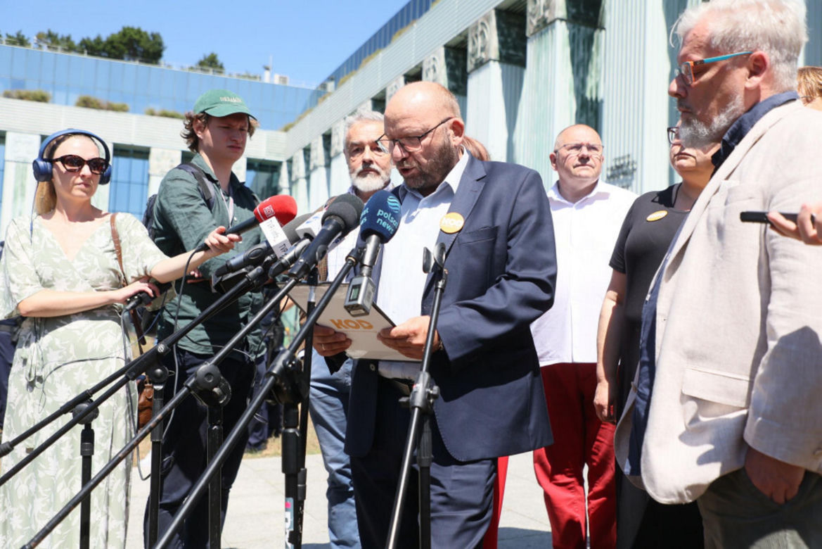Protesty pod Sądem Najwyższym