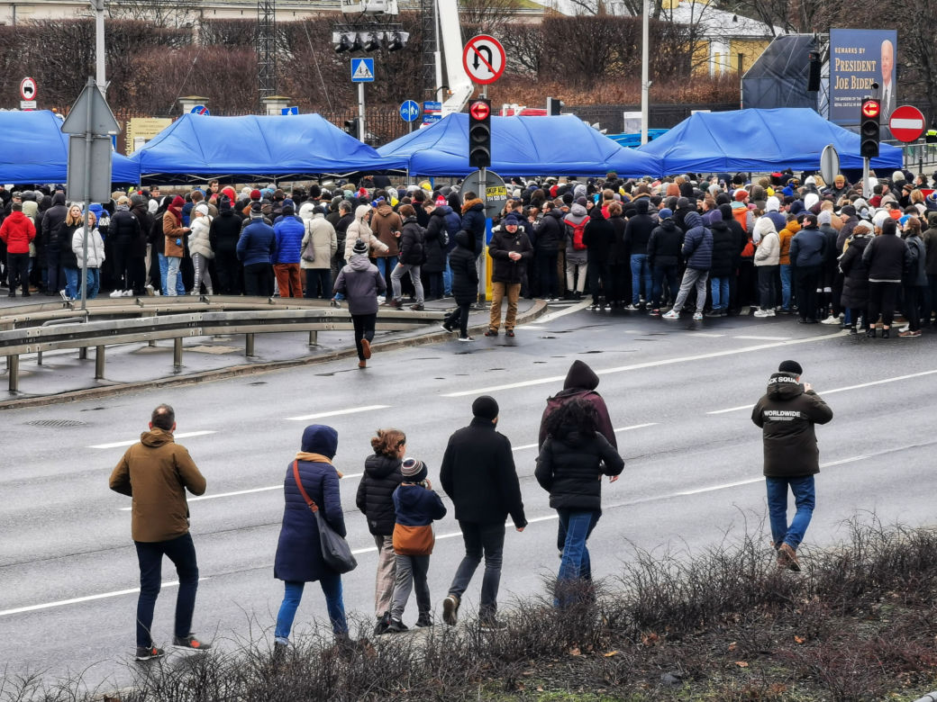 Spotkanie z prezydentem USA w Arkadach Kubickiego