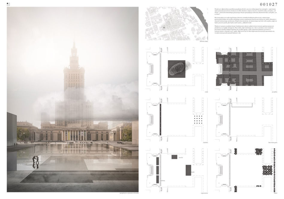 Plac Centralny – wyniki konkursu na nowy plac przed Pałacem Kultury
