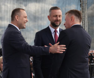 Żona Kosiniaka-Kamysza została matką chrzestną F-35
