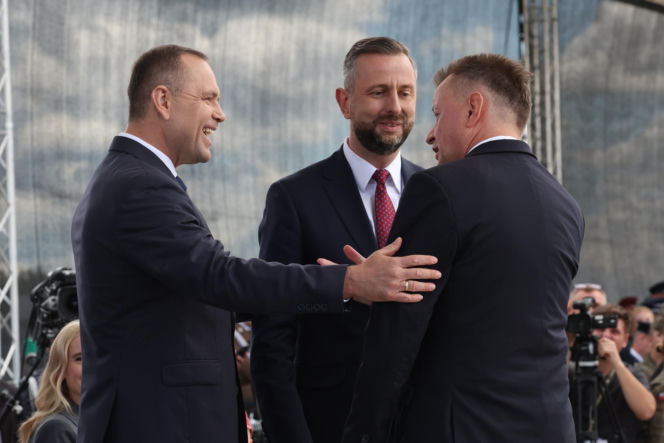 Żona Kosiniaka-Kamysza została matką chrzestną F-35