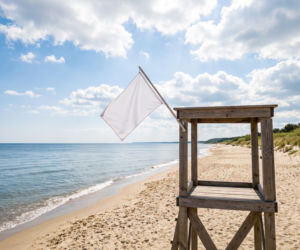 Sinice Gdynia. Czy w Gdyni można się kąpać 06.08? Flaga, warunki pogodowe
