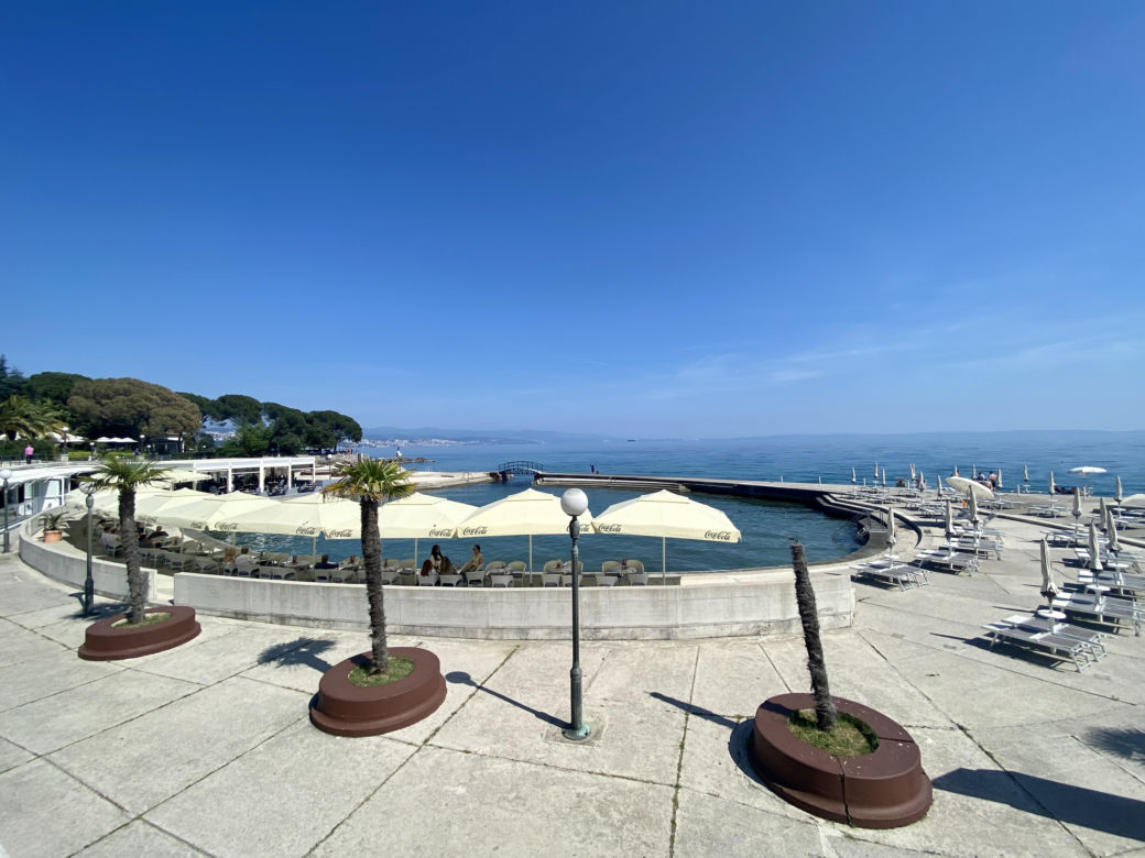 Opatija - miejska plaża