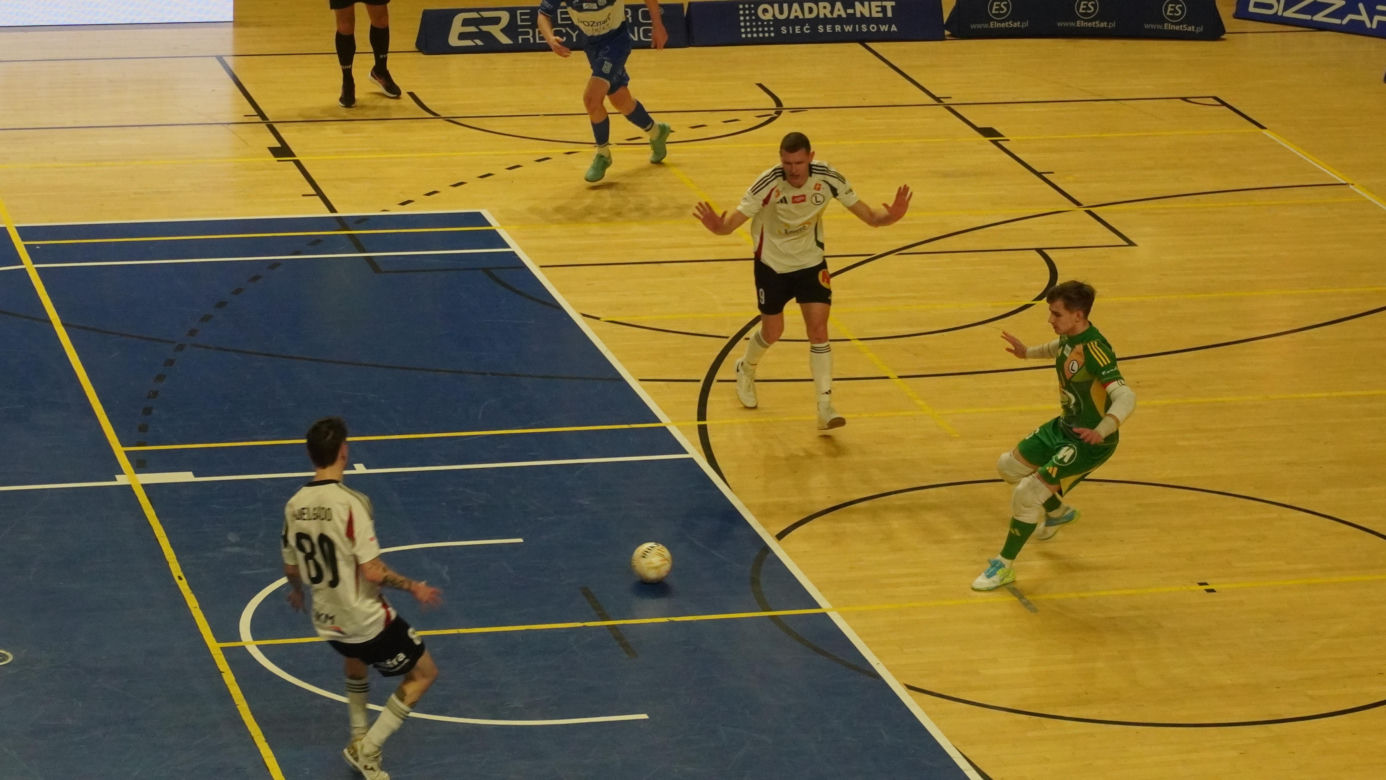 Drużyna Wiary Lecha - Legia Warszawa w 1/16 Pucharu Polski w futsalu