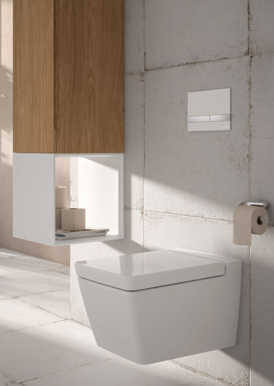 Meble łazienkowe Vitra Frame. Natura ujęta w ramy