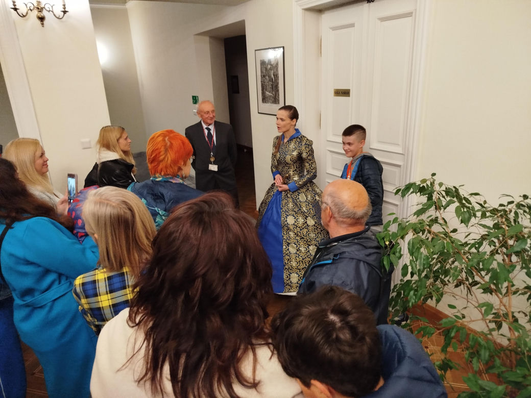 Podczas Nocy Muzeów Siedlczanie mogli poznać historię Pałacu Ogińskich i ciekawostki o mieście