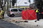 Tragiczny wypadek pod Chodzieżą. Nie żyje 43-letnia kobieta, dwoje dzieci w szpitalu!