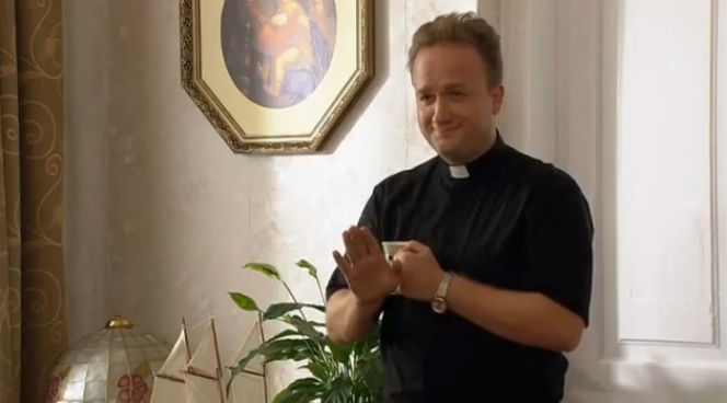 Ranczo 9 sezon. Ksiądz Robert (Bartek Kasprzykowski)