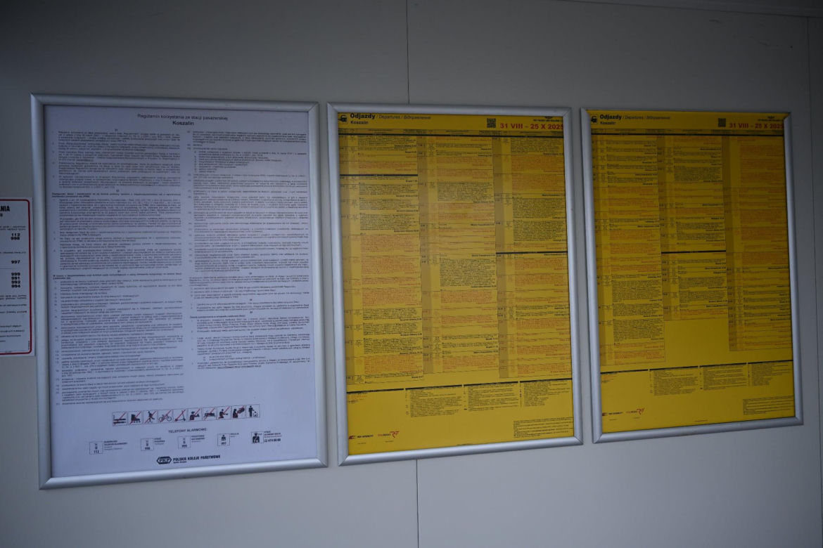 Nowa "poczekalnia" na koszalińskim dworcu