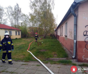 Dramat w budynku socjalnym w Skawinie