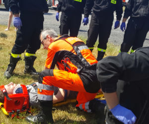 Uszkodzony samolot i awaryjne lądowanie! Ogromna akcja służb na lotnisku