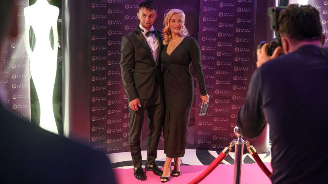 Barwy szczęścia odc. 3284. Justyna (Sylwia Juszczak-Krawczyk), Mirek (Oliwier Kozłowski)