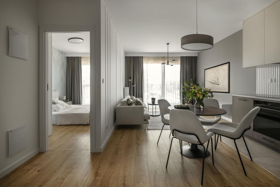 Mieszkanie na Białołęce - projekt Decoroom