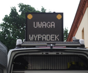 Volkswagen Crafter - policyjny Ambulans Pogotowia Ruchu Drogowego