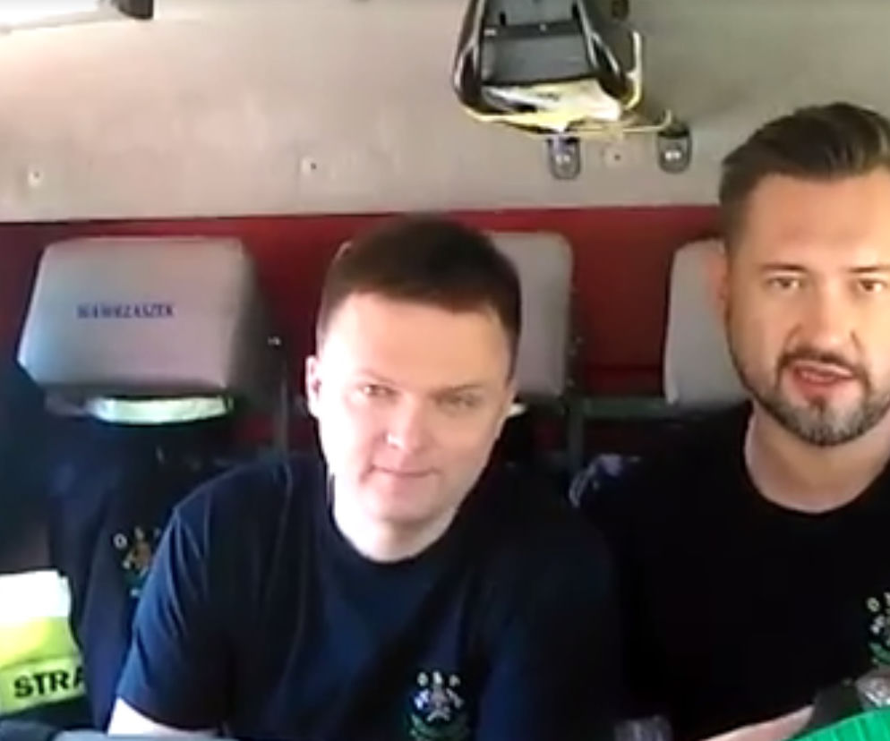 Gwiazdy telewizji wspierają OSP Kostuchna