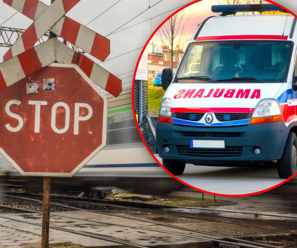 69-latek w porsche wjechał wprost pod pociąg. Skład ciągnął auto przez kilkadziesiąt metrów