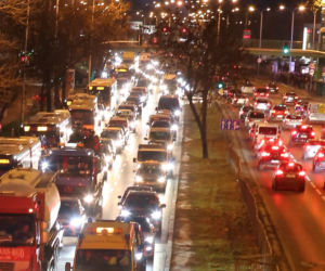 Korki po awarii ciepłowniczej na Mokotowie