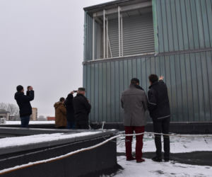 Uszkodzenia na Floating Arenie