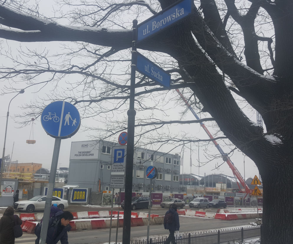 Zmiany na ulicy Suchej