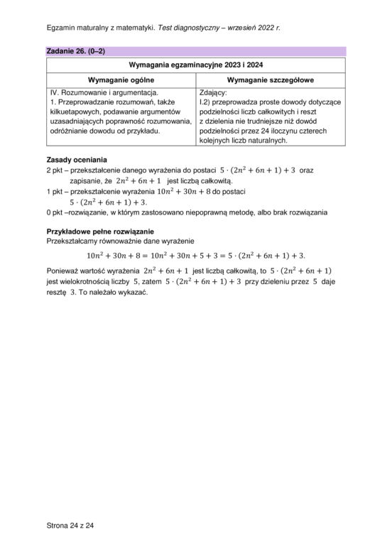 Matura próbna 2023: Matematyka. Oficjalne odpowiedzi CKE