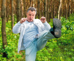 Jastrząb nie przeżył ciosów kung-fu