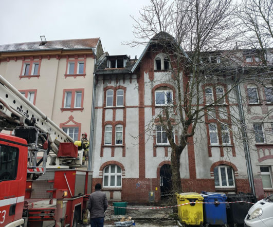 gorzów kamienica Fabryczna pożar