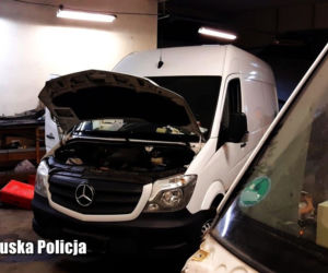Mercedesy Sprintery pochodzące z kradzieży